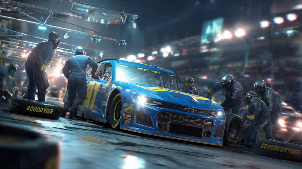 nascar tire transfer penske cody ware