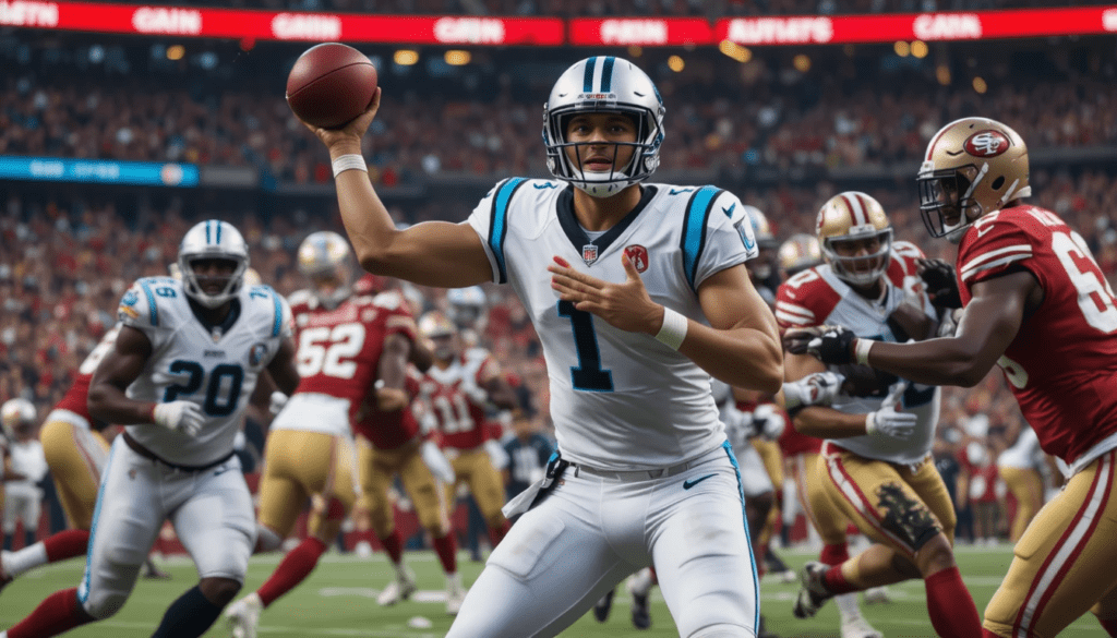 carolina panthers vs 49ers match player stats